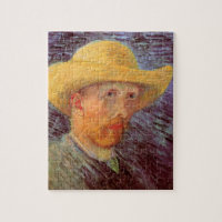 Vincent van Gogh Self Portrait mit Strohhut