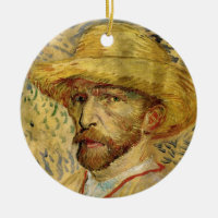 Vincent van Gogh Self Portrait mit Strohhut