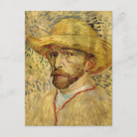 Vincent van Gogh Self Portrait mit Strohhut