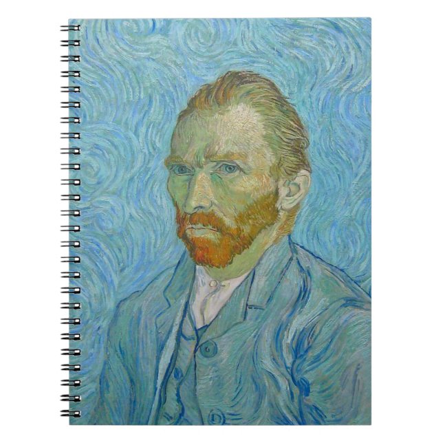 Vincent Van Gogh Self Portrait Notizblock (Vorderseite)