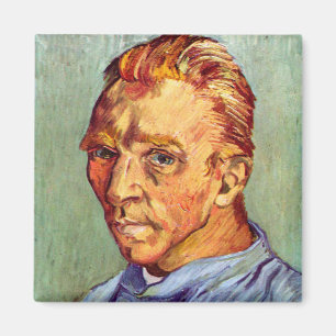 Vincent Van Gogh Self Portrait ohne Bart Art Magnet