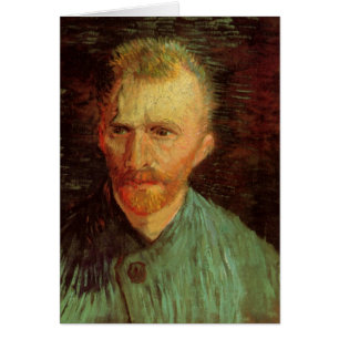 Vincent van Gogh Self Portrait, Vintage Kunst