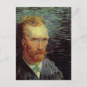 Vincent van Gogh Self Portrait, Vintage Kunst Postkarte