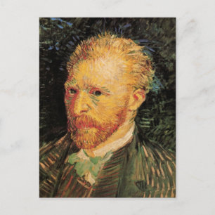 Vincent van Gogh Self Portrait, Vintage Kunst Postkarte