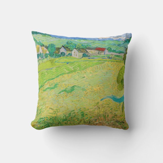 Vincent van Gogh - Sicht auf die Vessenots bei Auv Kissen (Vorderseite)