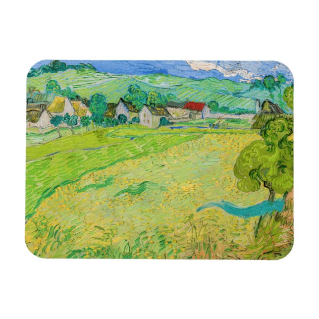 Vincent van Gogh - Sicht auf die Vessenots bei Auv Magnet (Horizontal)
