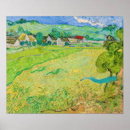Vincent van Gogh - Sicht auf die Vessenots bei Auv Poster
