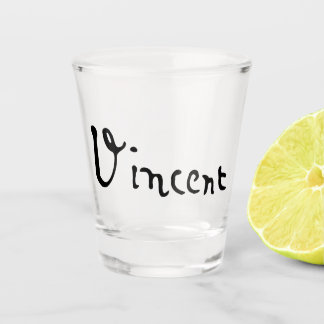 Vincent Van Gogh Signature Schnapsglas