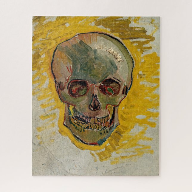 Vincent van Gogh - Skull 1887 #2 (Vertikal)