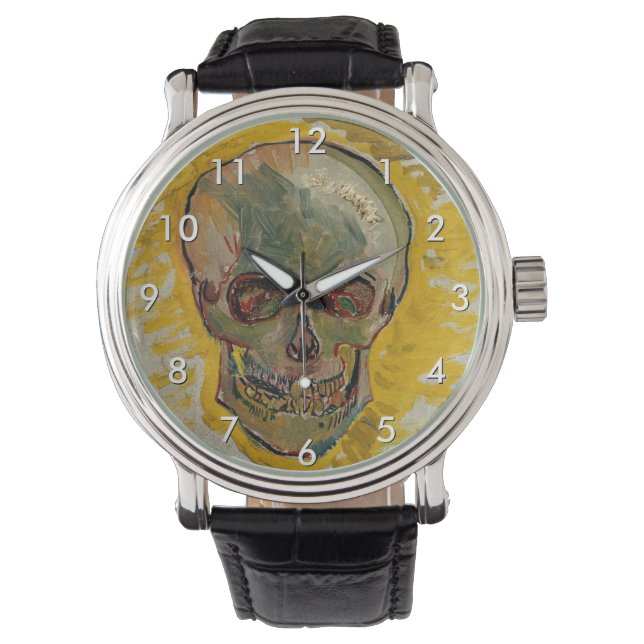 Vincent van Gogh - Skull 1887 #2 Armbanduhr (Vorderseite)