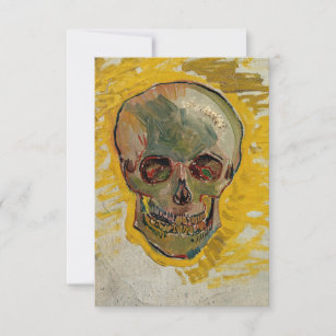 Vincent van Gogh - Skull 1887 #2 Dankeskarte