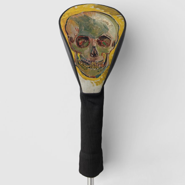 Vincent van Gogh - Skull 1887 #2 Golf Headcover (Vorderseite)