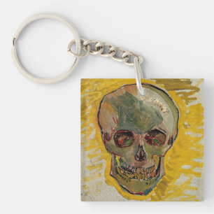 Vincent van Gogh - Skull 1887 #2 Schlüsselanhänger