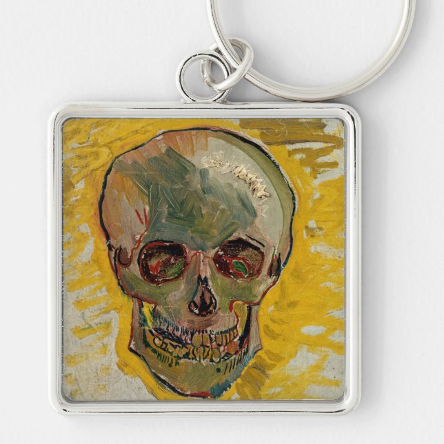 Vincent van Gogh - Skull 1887 #2 Schlüsselanhänger (Vorne)