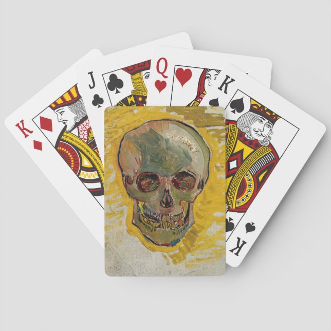 Vincent van Gogh - Skull 1887 #2 Spielkarten (Rückseite)