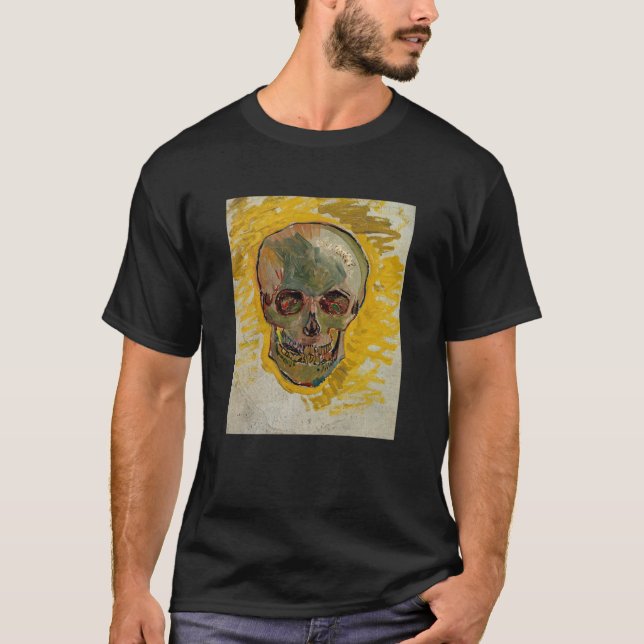 Vincent van Gogh - Skull 1887 #2 T-Shirt (Vorderseite)