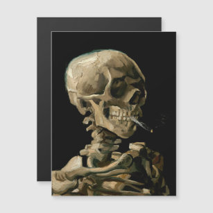 Vincent van Gogh - Skull Magnetkarte