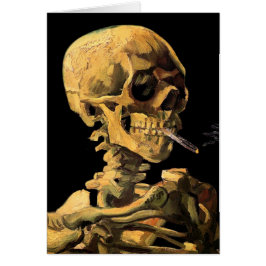 Vincent Van Gogh - Skull mit brennender Zigarette