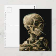 Vincent van Gogh - Skull mit brennender Zigarette