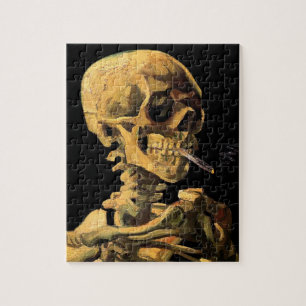 Vincent Van Gogh - Skull With Burning Cigarette