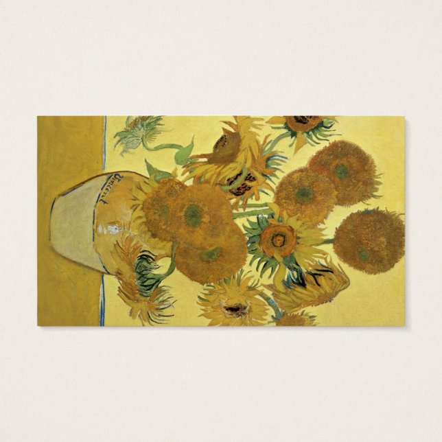 Vincent van Gogh | Sonnenblumen, 1888 (Rückseite)