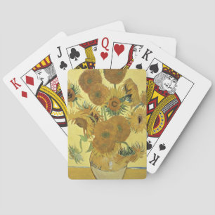 Vincent van Gogh   Sonnenblumen, 1888 Spielkarten