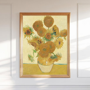 Vincent Van Gogh Sonnenblumen 1888 Vintag Poster