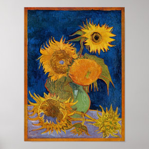 Vincent Van Gogh - Sonnenblumen, 2. Version Poster