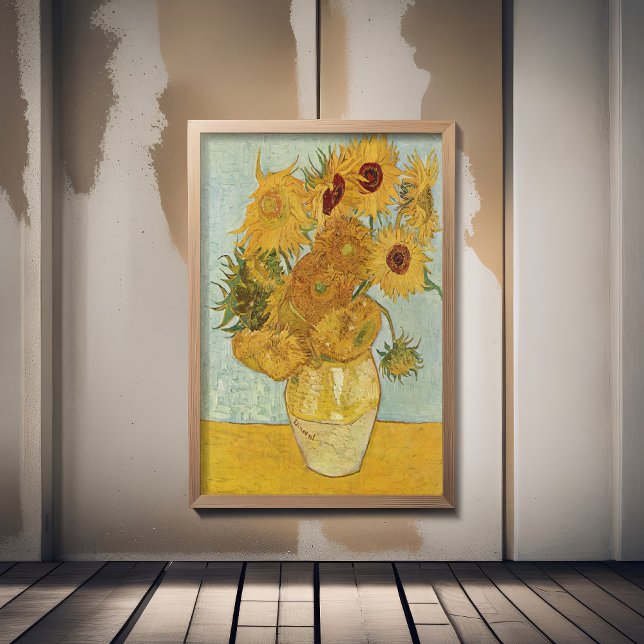 Vincent Van Gogh - Sonnenblumen, dritte Version Fotodruck (Von Creator hochgeladen)
