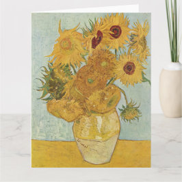Vincent Van Gogh - Sonnenblumen, dritte Version Karte