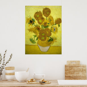 Vincent Van Gogh Sonnenblumen Poster