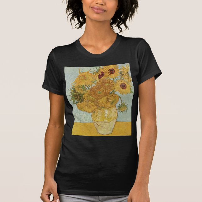 Vincent van Gogh - Sonnenblumen - reizende T-Shirt (Vorderseite)