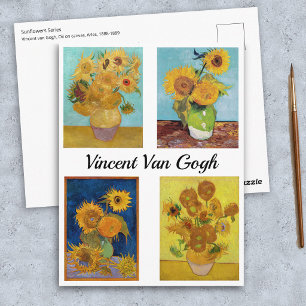 Vincent Van Gogh Sonnenblumen Serie Postkarte