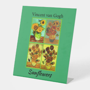Vincent van Gogh, Sonnenblumen, Sockelschild