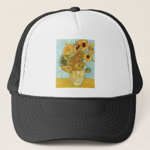 Vincent van Gogh-Sonnenblumen Truckerkappe