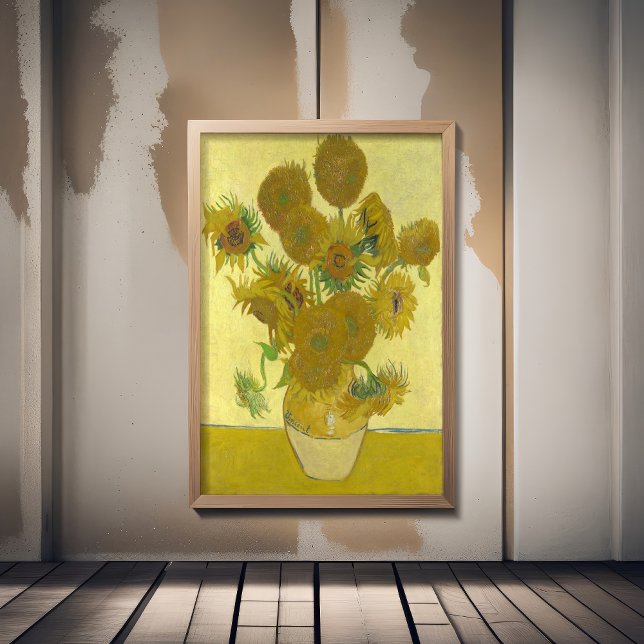 Vincent Van Gogh - Sonnenblumen, vierte Version Fotodruck (Von Creator hochgeladen)
