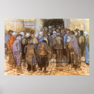 Vincent-van-Gogh-Staatslotterie (Armes Geld) Poster
