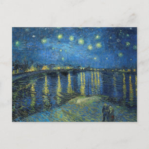 Vincent van Gogh Starry Carte postale de nuit