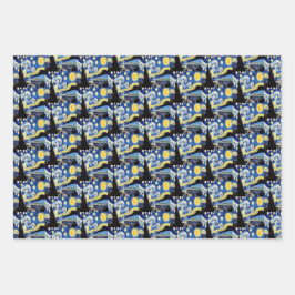 Vincent van Gogh Starry Night Art Gift Geschenkpapier Set