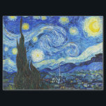 Vincent Van Gogh Starry Night Blue Yellow Seidenpapier<br><div class="desc">Vincent Van Gogh Starry Night Blue Yellow Tissue ()</div>