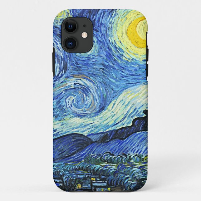 Vincent van Gogh Starry Night Case-Mate iPhone Hülle (Rückseite)