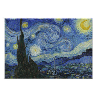 Vincent van Gogh - Starry Night Fotodruck