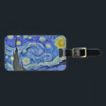 Vincent van Gogh Starry Night Gallery Gepäckanhänger<br><div class="desc">Vincent van Gogh. Starry Night. c)1889. Öl auf Leinwand. Schönes Kunstwerk Originalgemälde des berühmten niederländischen Post-Impressionisten Vincent van Gogh.</div>