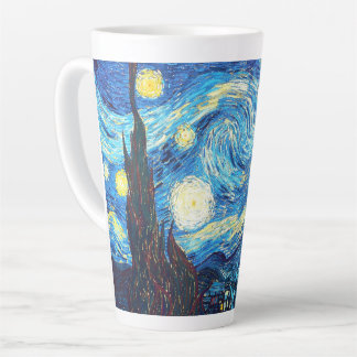 Vincent van Gogh - Starry Night Latte Mug Milchtasse