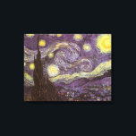 Vincent van Gogh - Starry Night Leinwanddruck<br><div class="desc">Die Starry Night (1889) von Vincent van Gogh ist ein Vintager Post-Impressionismus der Kunstlandschaft Landschaftsmalerei. Der Blick auf eine Stadt in einem Tal bei Nacht mit den Wolken, den Sternen und einem schönen goldgelben Halbmond. Es wurde im Laufe des Tages aus der Erinnerung gemalt und ist van Goghs bekanntestes Gemälde....</div>
