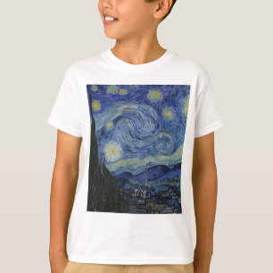 Vincent Van Gogh - Starry Night. Malerei T-Shirt