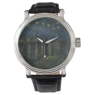 Vincent van Gogh - Starry Night on the Rhone Armbanduhr