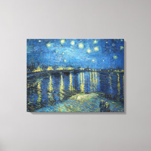 Vincent Van Gogh Starry Night Over the Rhone 1888 Leinwanddruck