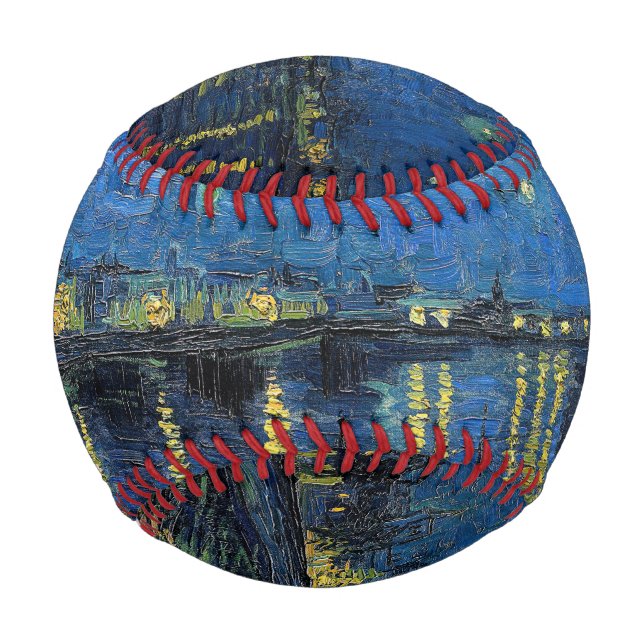 Vincent van Gogh - Starry Night Over the Rhone Baseball (Vorderseite)