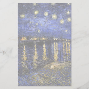 Vincent van Gogh Starry Night Over The Rhone Briefpapier